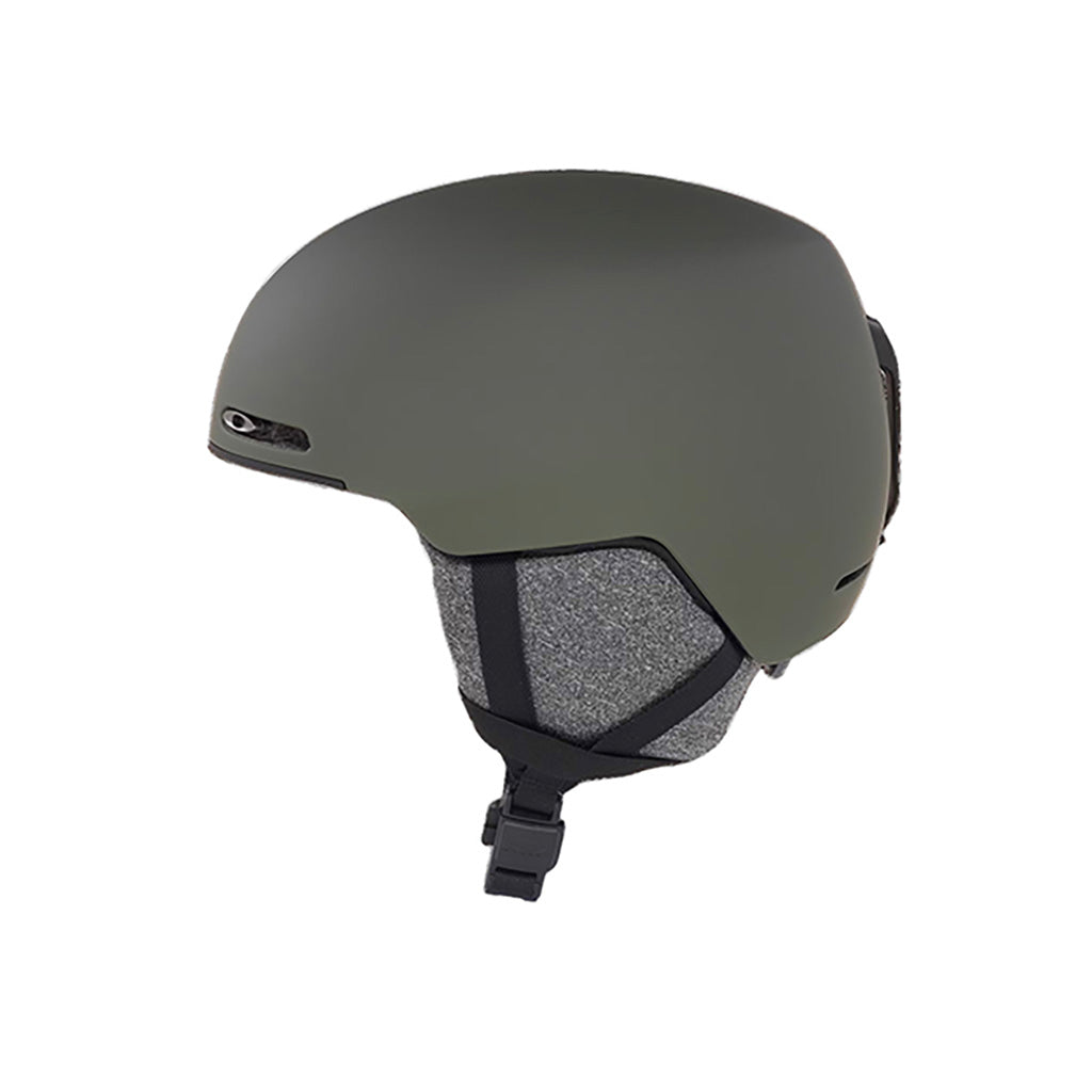 En Skihjelm, MOD1 i farven Dark Brush set fra en skrå vinkel