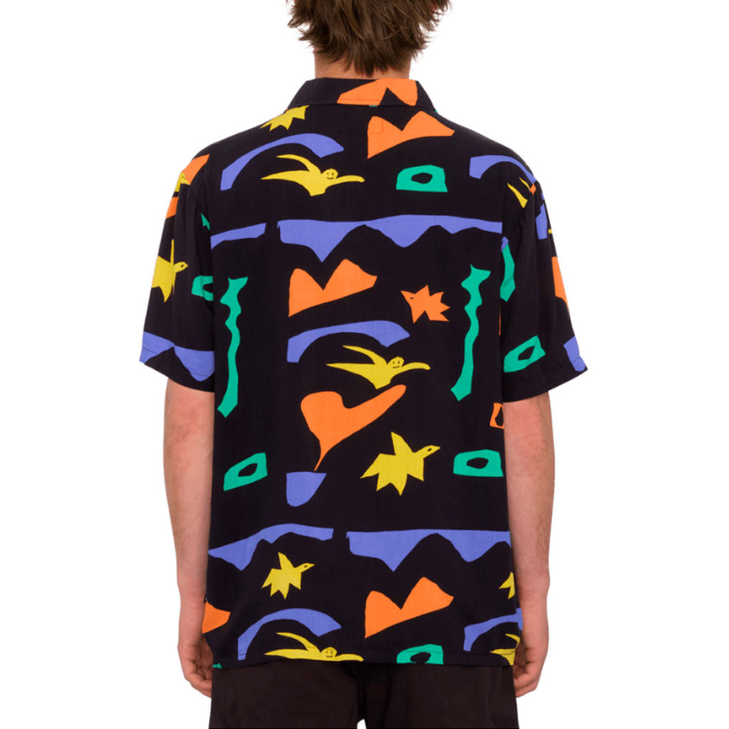 En T-Shirt, Fa Arthur Longo Ss i farven sort set bagfra