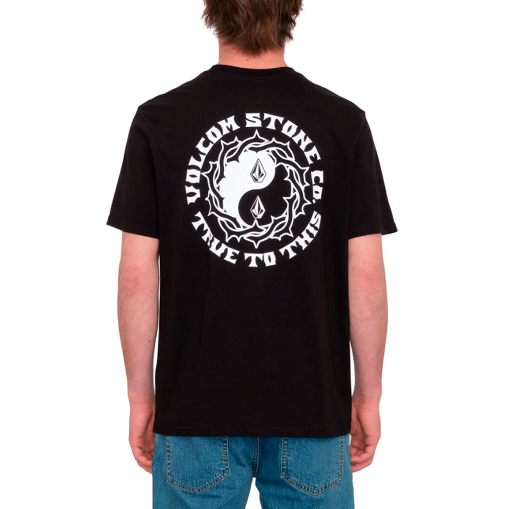 En T-Shirt, Counterbalance Bsc Sst i farven sort set bagfra