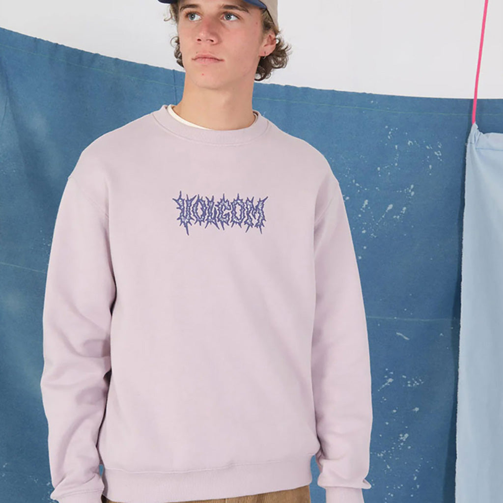 Crew Fleece Watanite Crew Sweatshirt set forfra på model