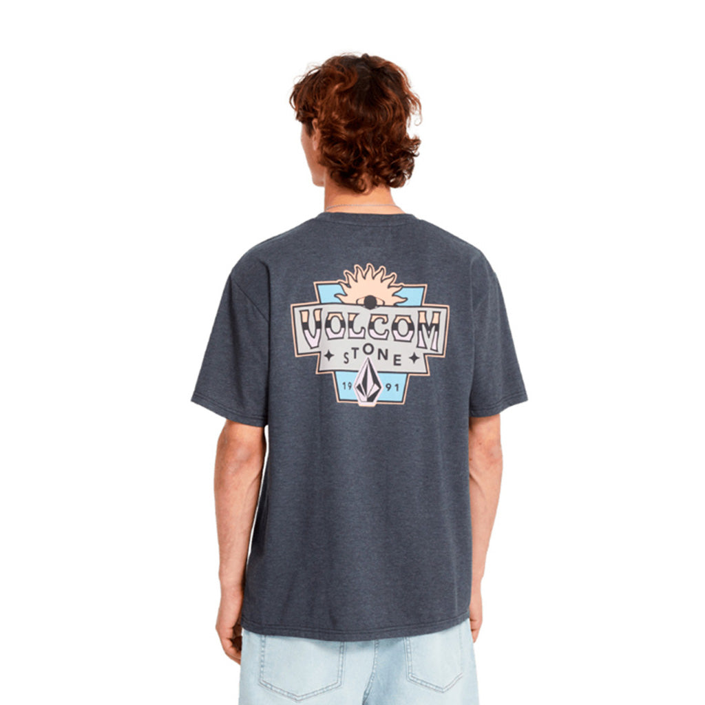 En T-Shirt, Sure Thing Heather Sst i farven Heather sort set bagfra