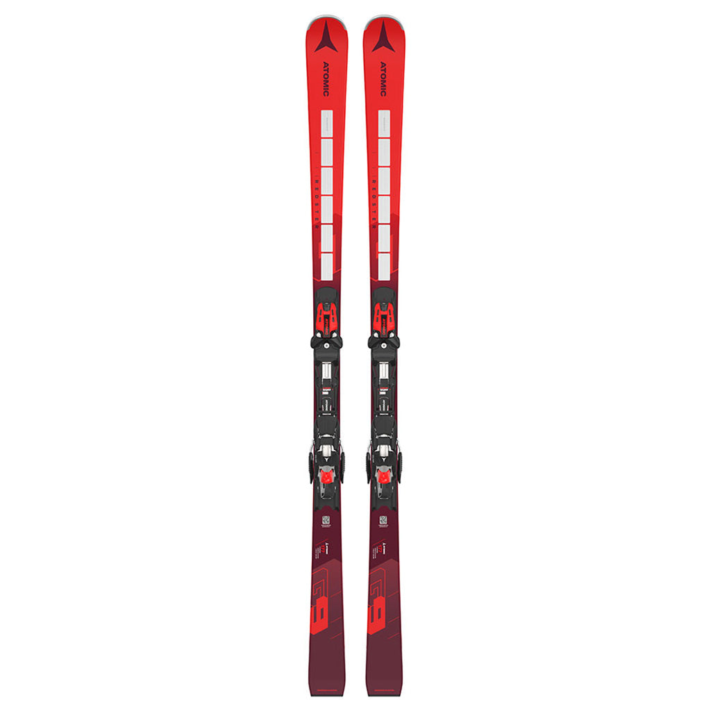 En Ski, rødster G9 RVSK S + X 12 GW i farven rød set forfra