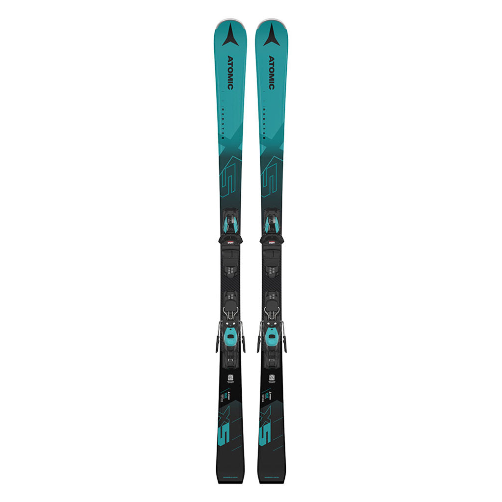 En Ski, rødster X5 blå + M 10 GW i farven Teal