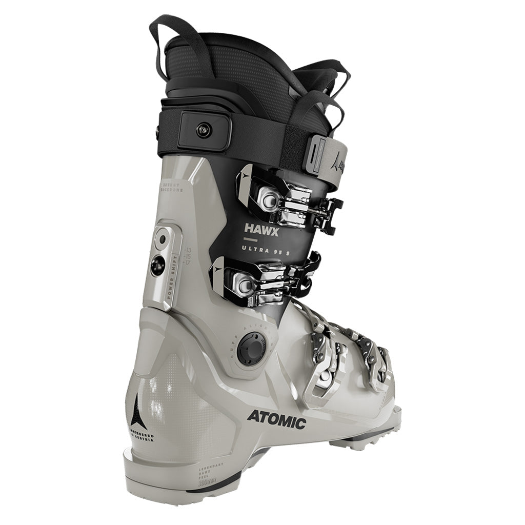 Hawx Ultra 95 S W GW Skistøvler i farven Stone/sort set bagfra