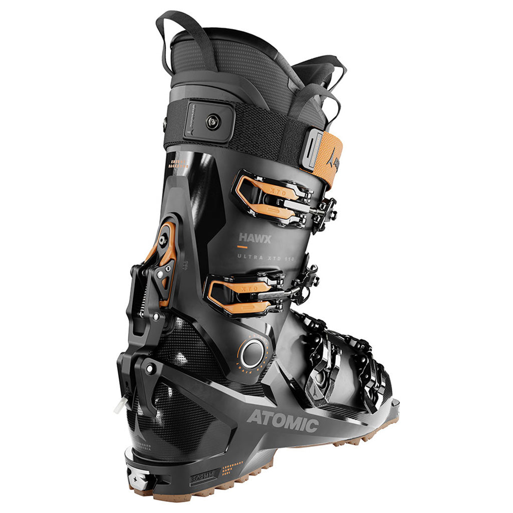 Hawx Ultra XTD 110 GW Skistøvler i farven sort/Orange set fra en skrå vinkel