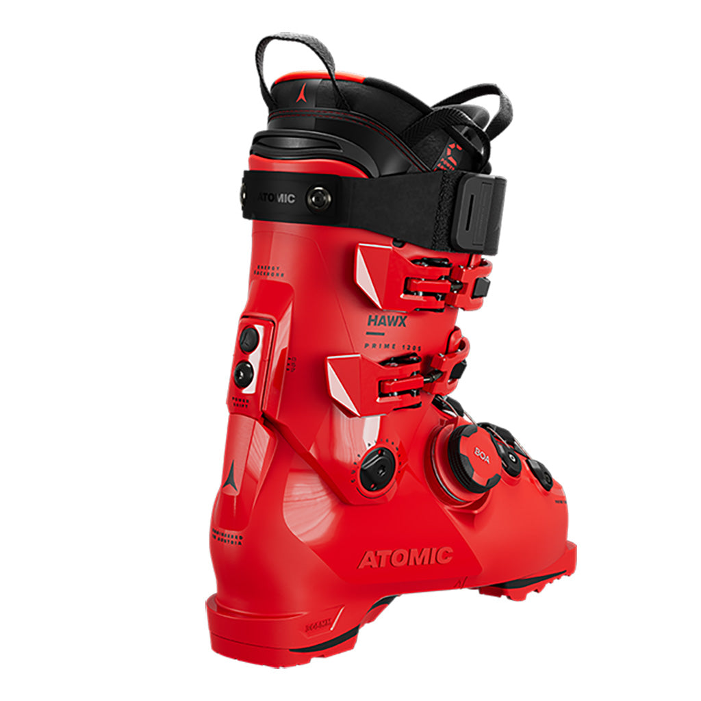 Hawx Prime 120 S BOA GW Skistøvler i farven rød set fra venstre side