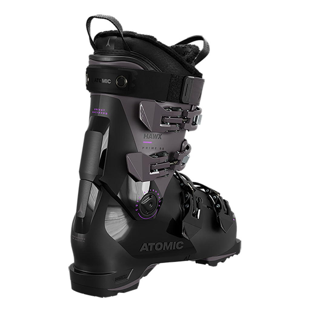 Hawx Prime 95 W GW Skistøvler i farven sort set fra en skrå vinkel