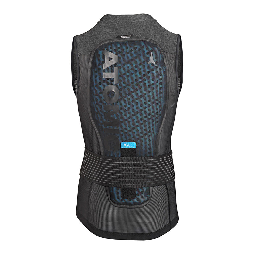 Rygskjold, Live Shield Amid Vest LV1 i farven sort set bagfra