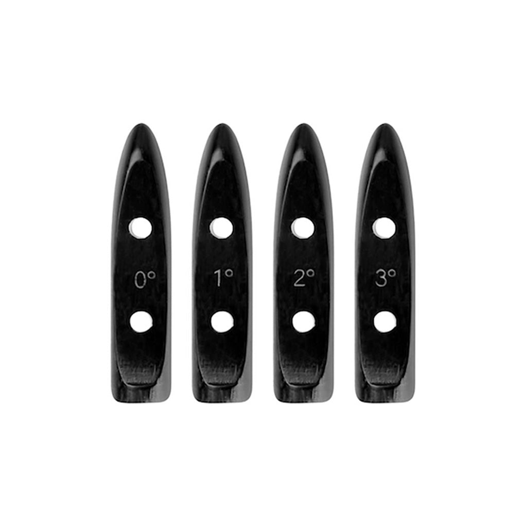 Airwave Riblet Rear Wing Trim Shim Kit - 4 pcs