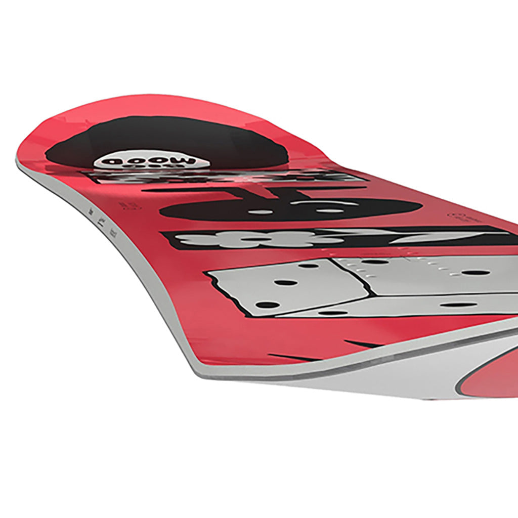 MoodBOArd Snowboard set fra en skrå vinkel