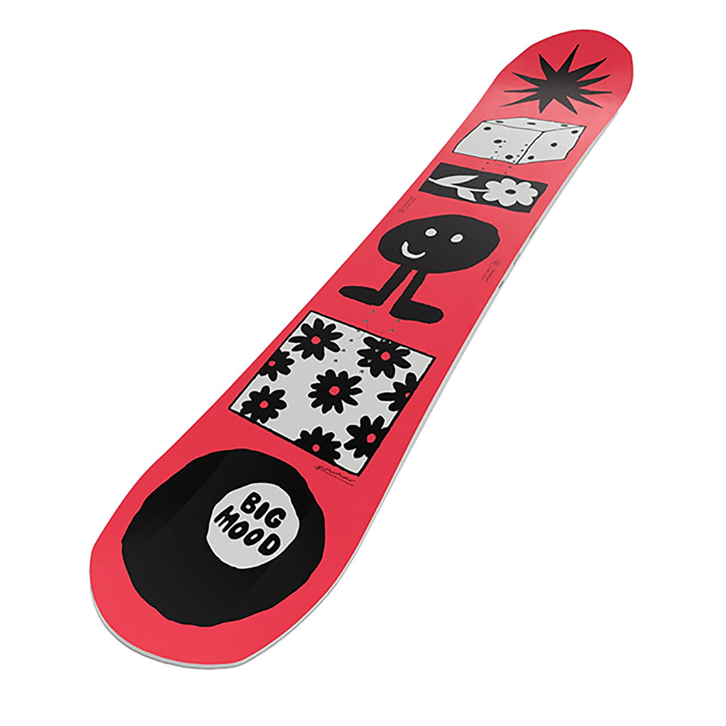 MoodBOArd Snowboard set fra en skrå vinkel