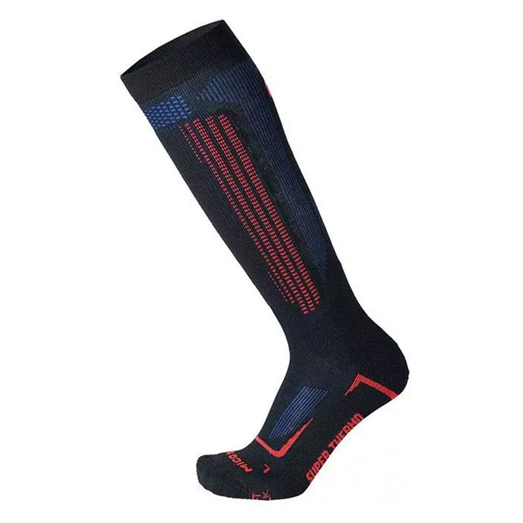 Superthermo Primaloft Skisokker i farven Nero/Rosso/Azzurro
