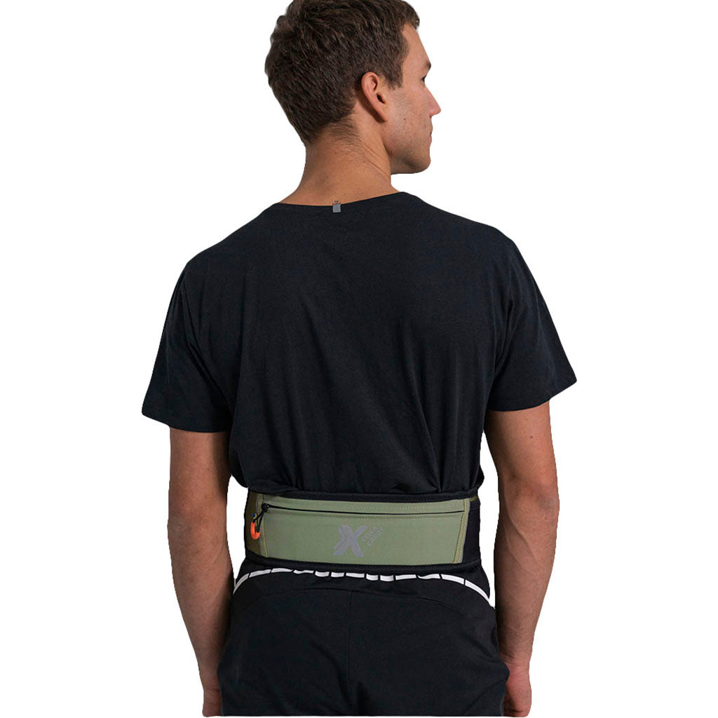 Coxa Wb1 Running Belt i farven Olive grøn set bagfra