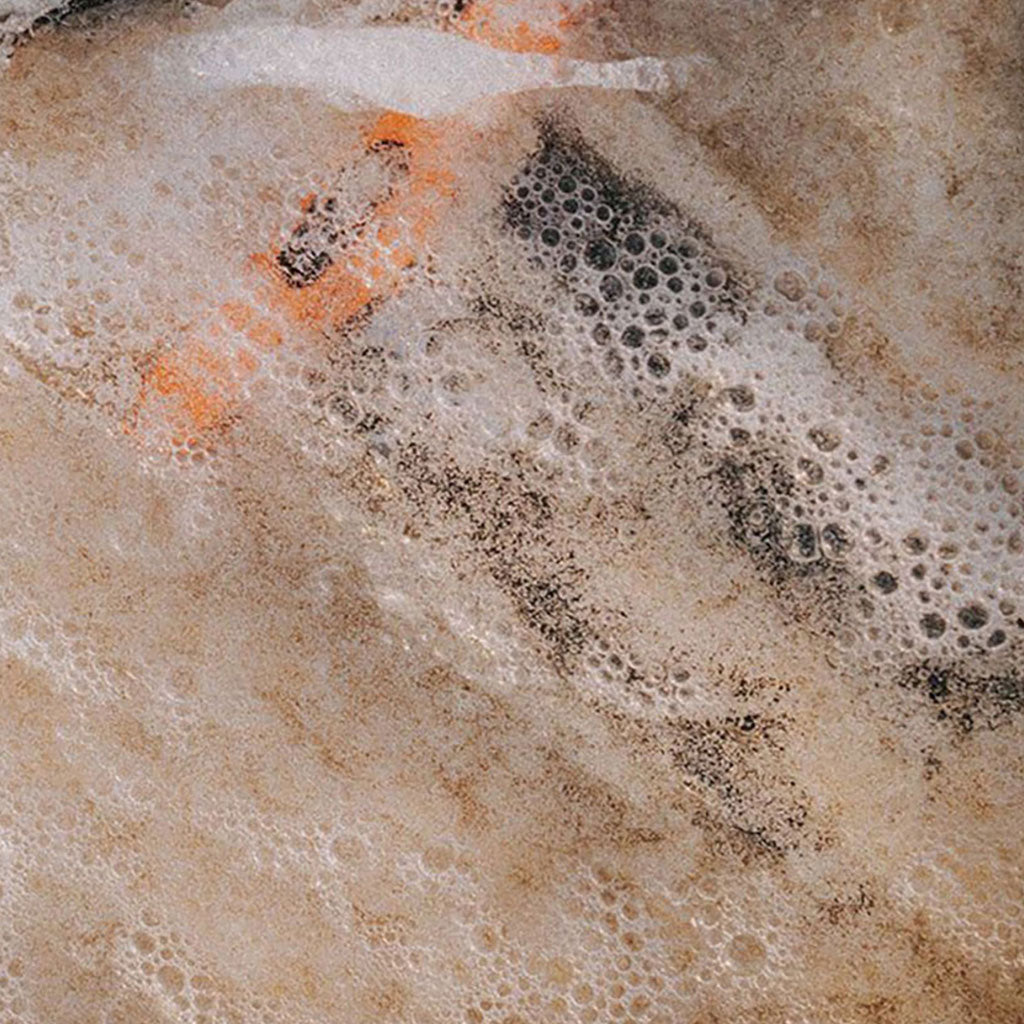 Dry Bag Medi i farven Orange / Transparent