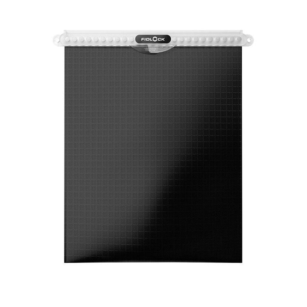 Dry Bag Mega i farven Transparent / Fabric sort set forfra