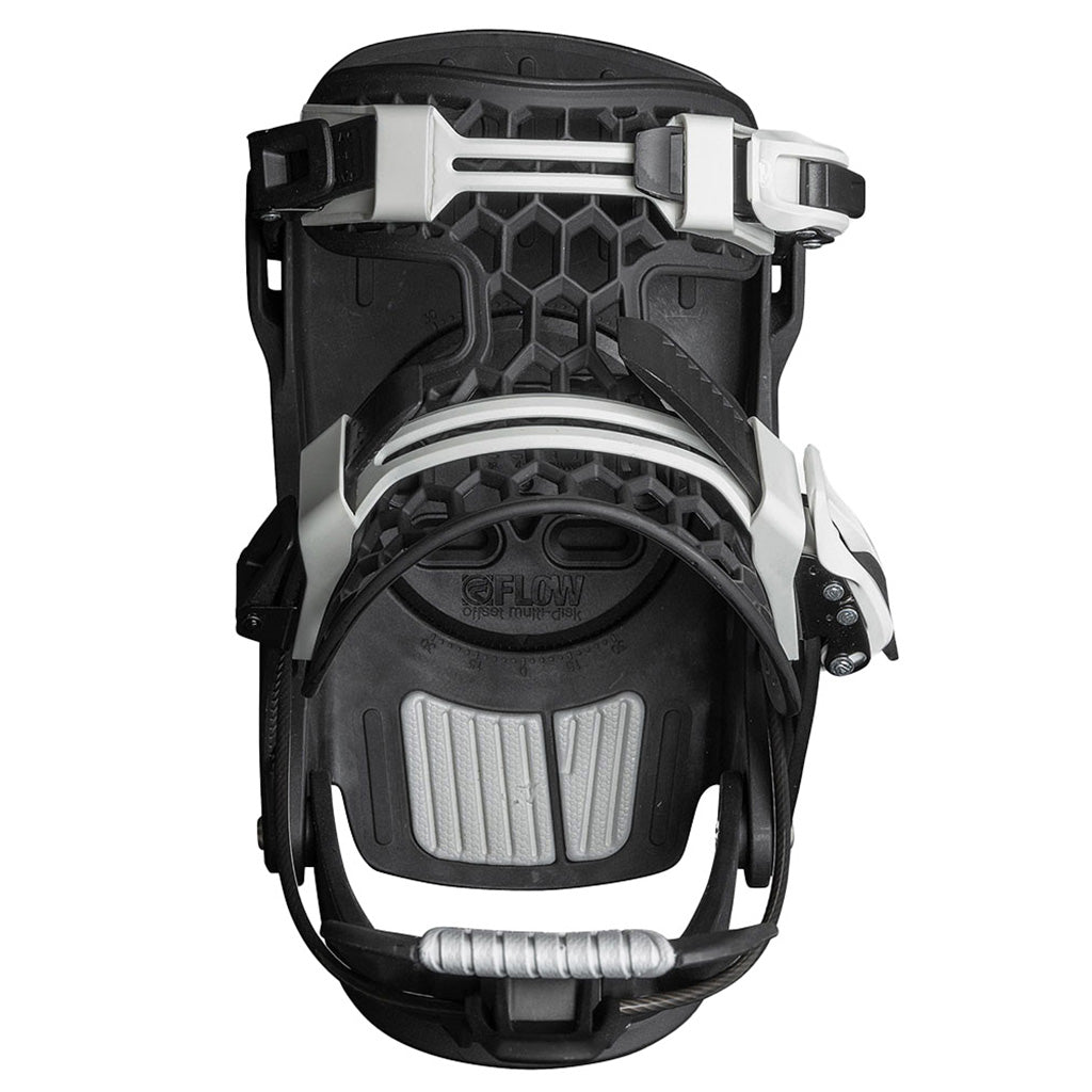 Snowboardbinding, Micron Youth i farven sort set oppe fra