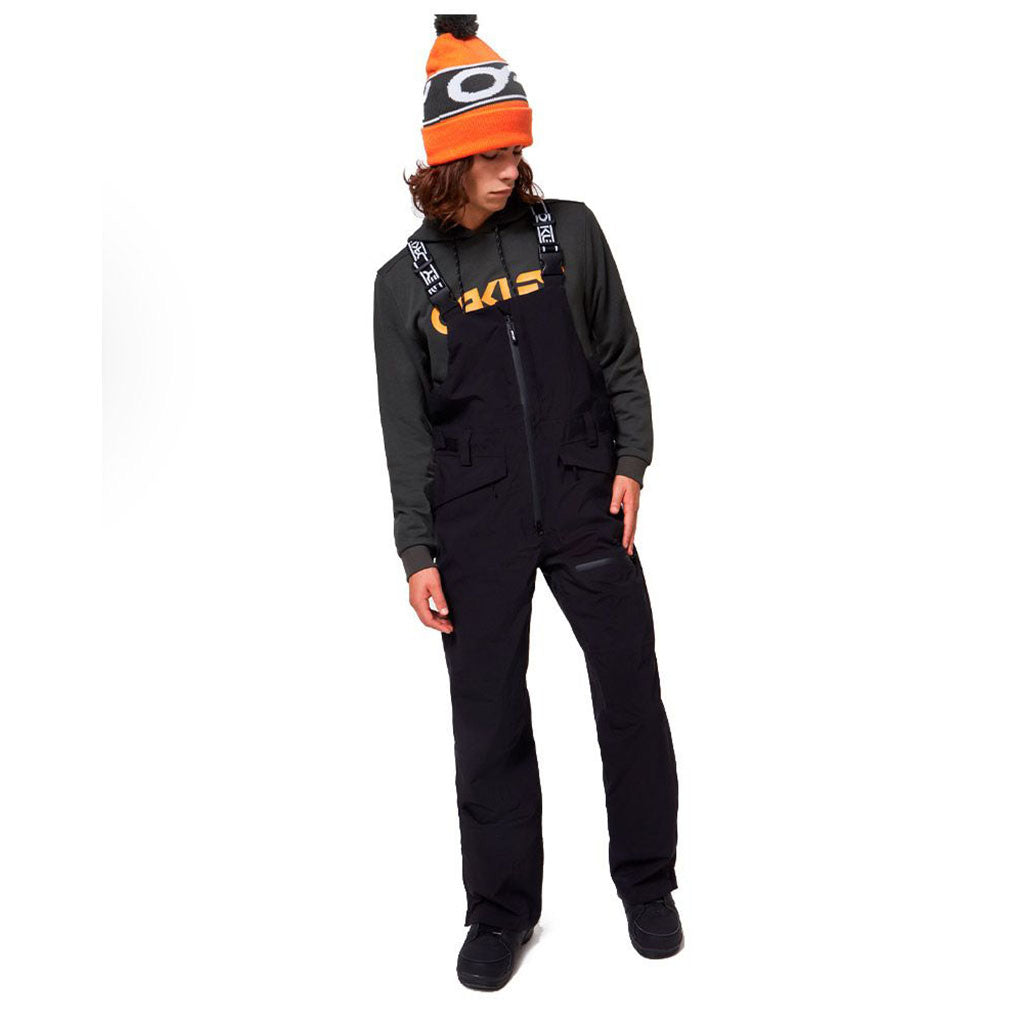 Tnp Shell Bib Skibukser i farven sortout set forfra