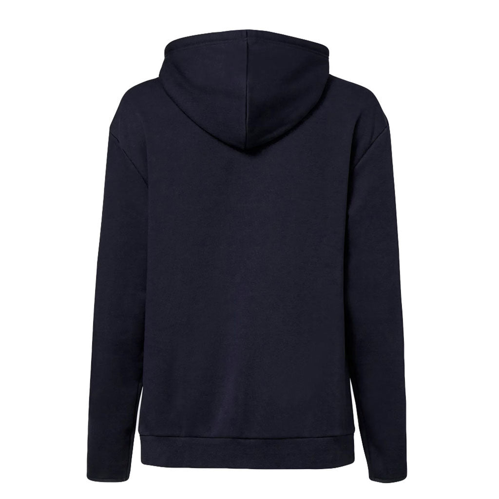 En Hoodie, Rider Long 2.0 i farven sort/hvid set bagfra