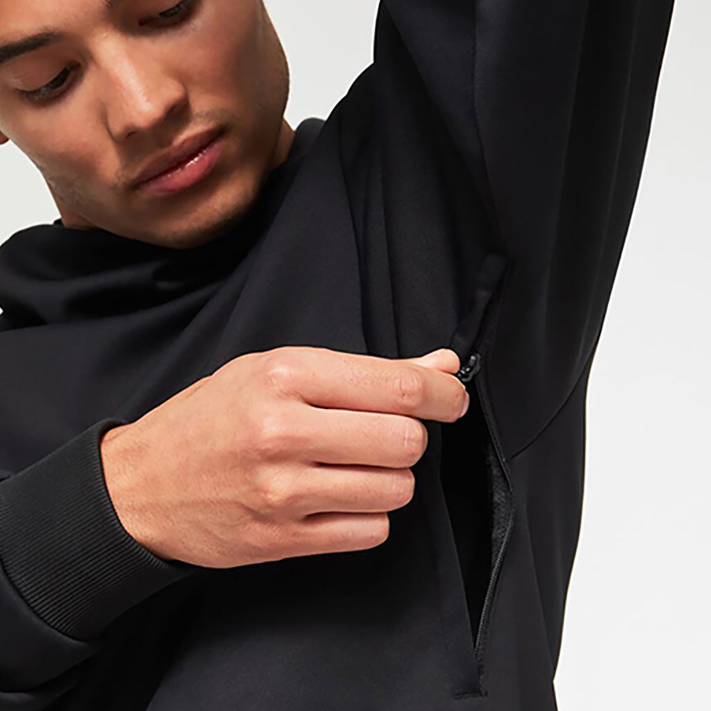 Park RC Softshell Hoodie i farven sortout nærbillede