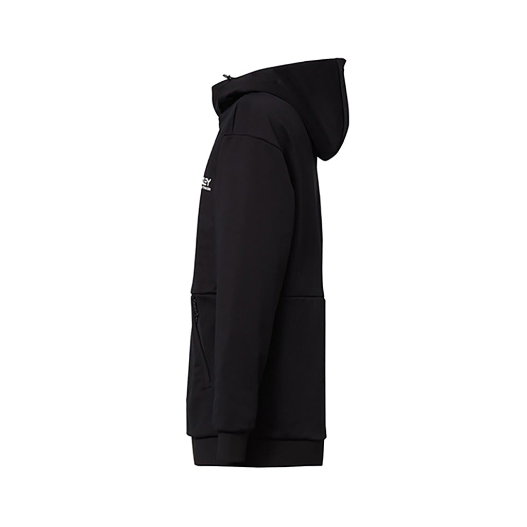Park RC Softshell Hoodie i farven sortout set fra venstre side