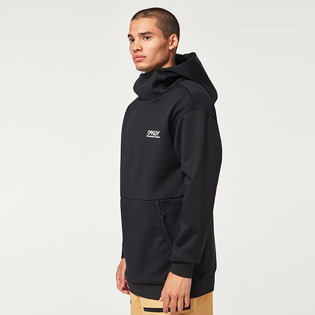 Park RC Softshell Hoodie i farven sortout set fra venstre side
