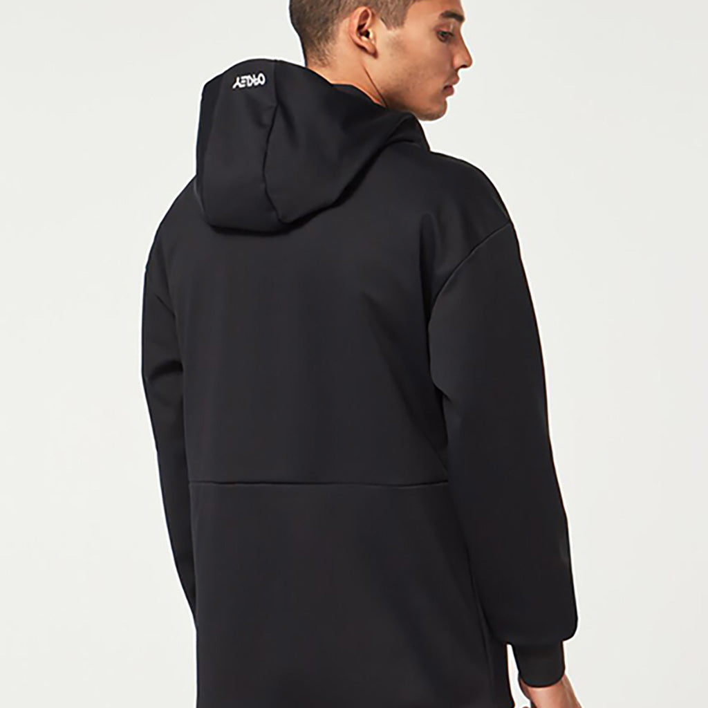 Park RC Softshell Hoodie i farven sortout set bagfra