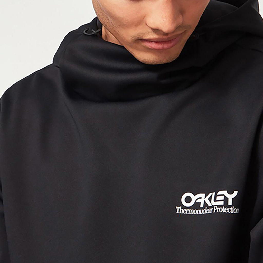 Park RC Softshell Hoodie i farven sortout nærbillede