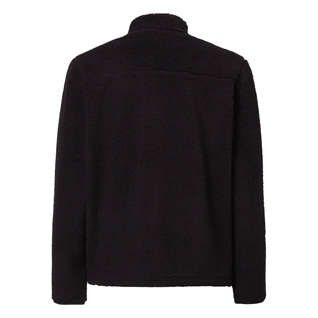 En Fleece, Mountain Fire Sherpa i farven sortout set bagfra