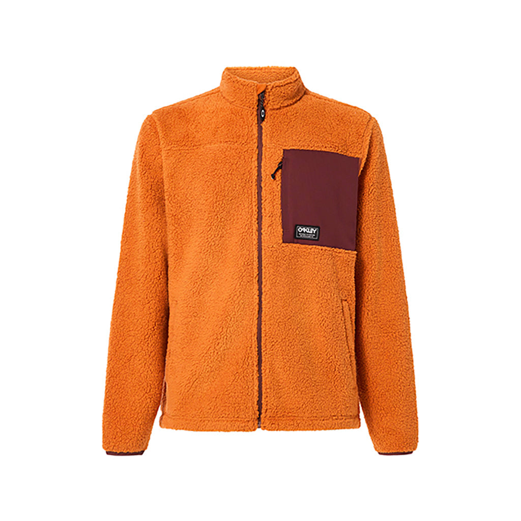 En Fleece, Mountain Fire Sherpa i farven Fern Norway Pattern