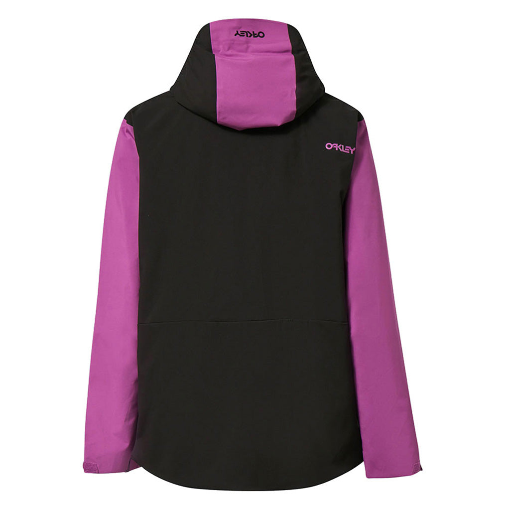 En Anorak, TNP TBT Insulated i farven sortout/Ultra lilla set bagfra