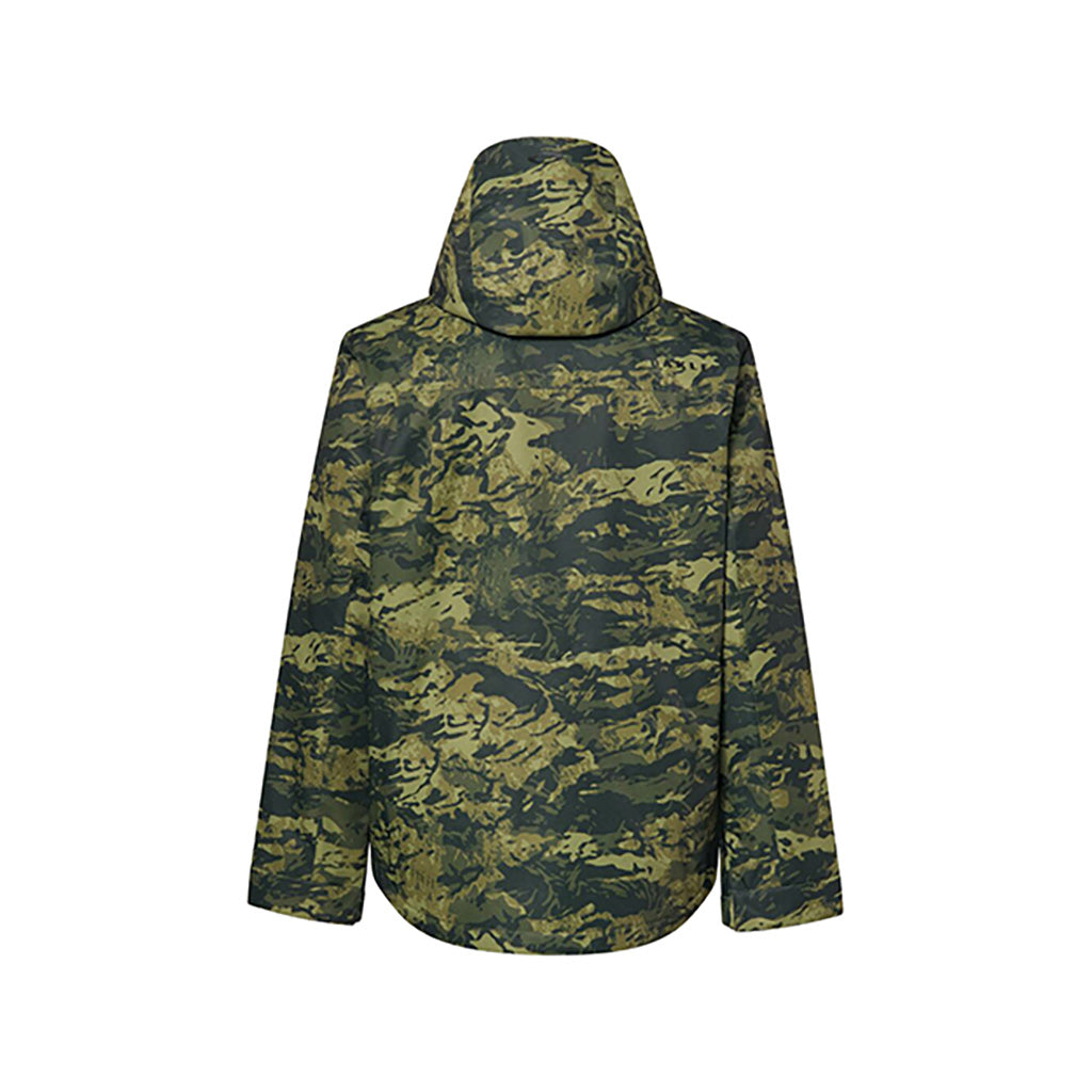 En Skijakke, Core Div. RC Insulated i farven Tiger Camo grøn set bagfra