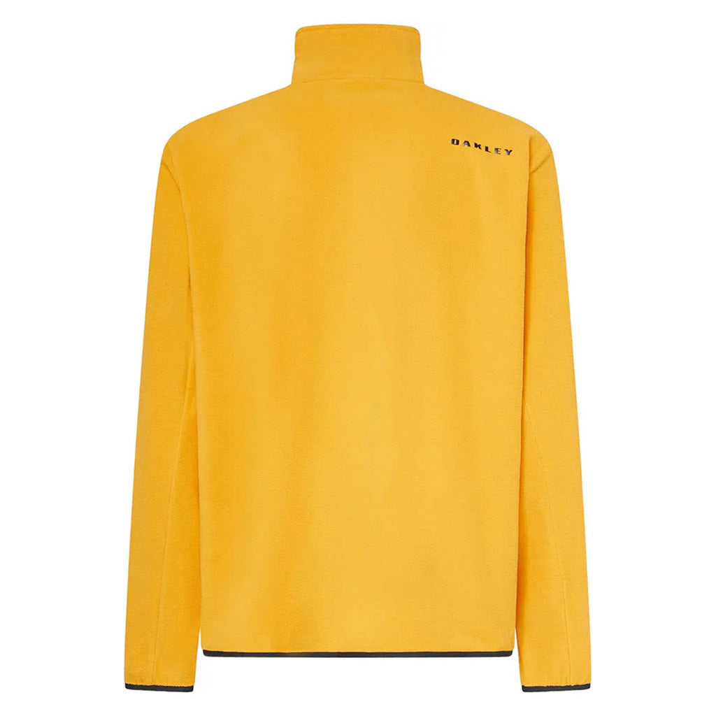 En Fleece, Maple Ridge ½ Zip i farven Amber gul set bagfra