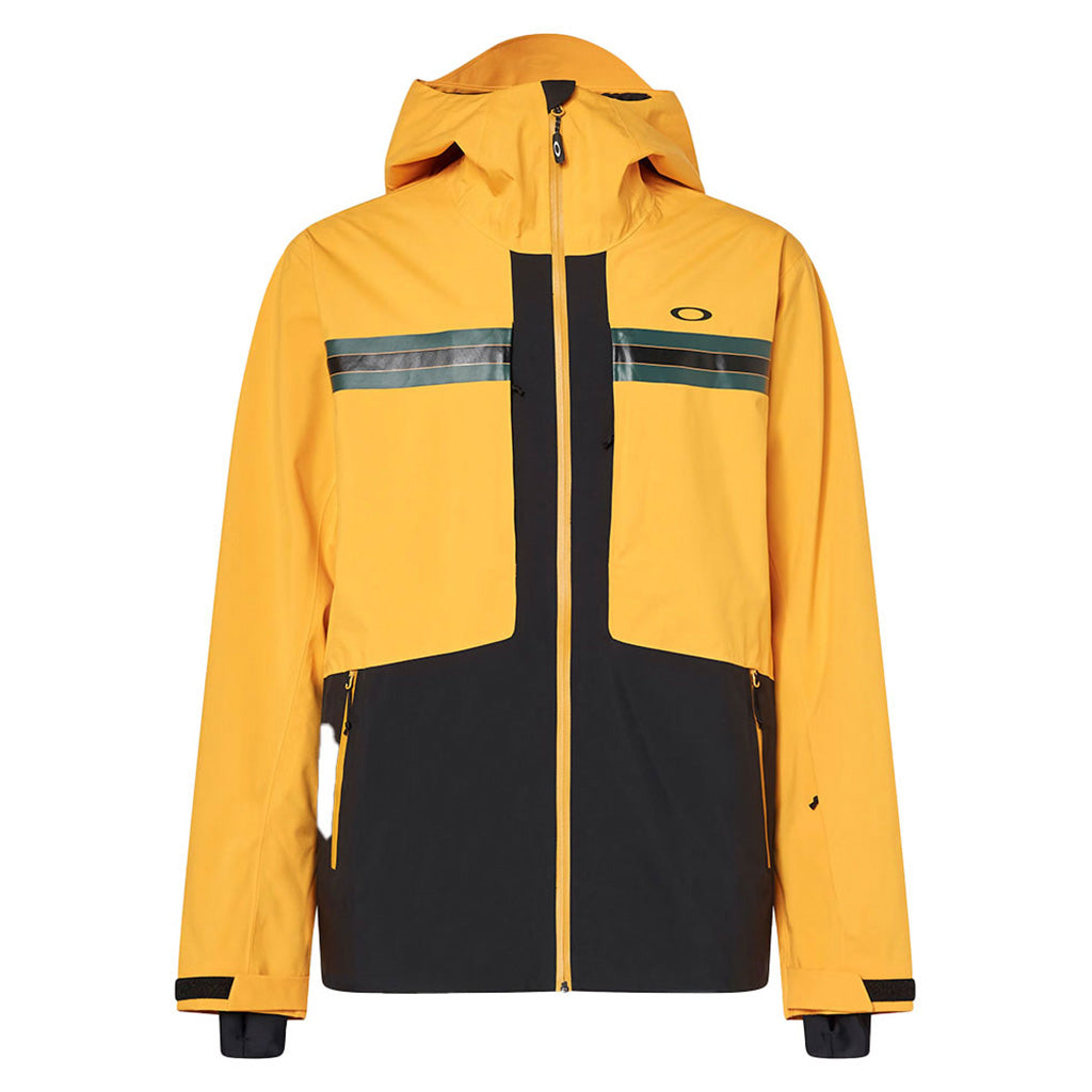 En Skijakke, TC røduct Earth Shell i farven gul/Hunter grøn