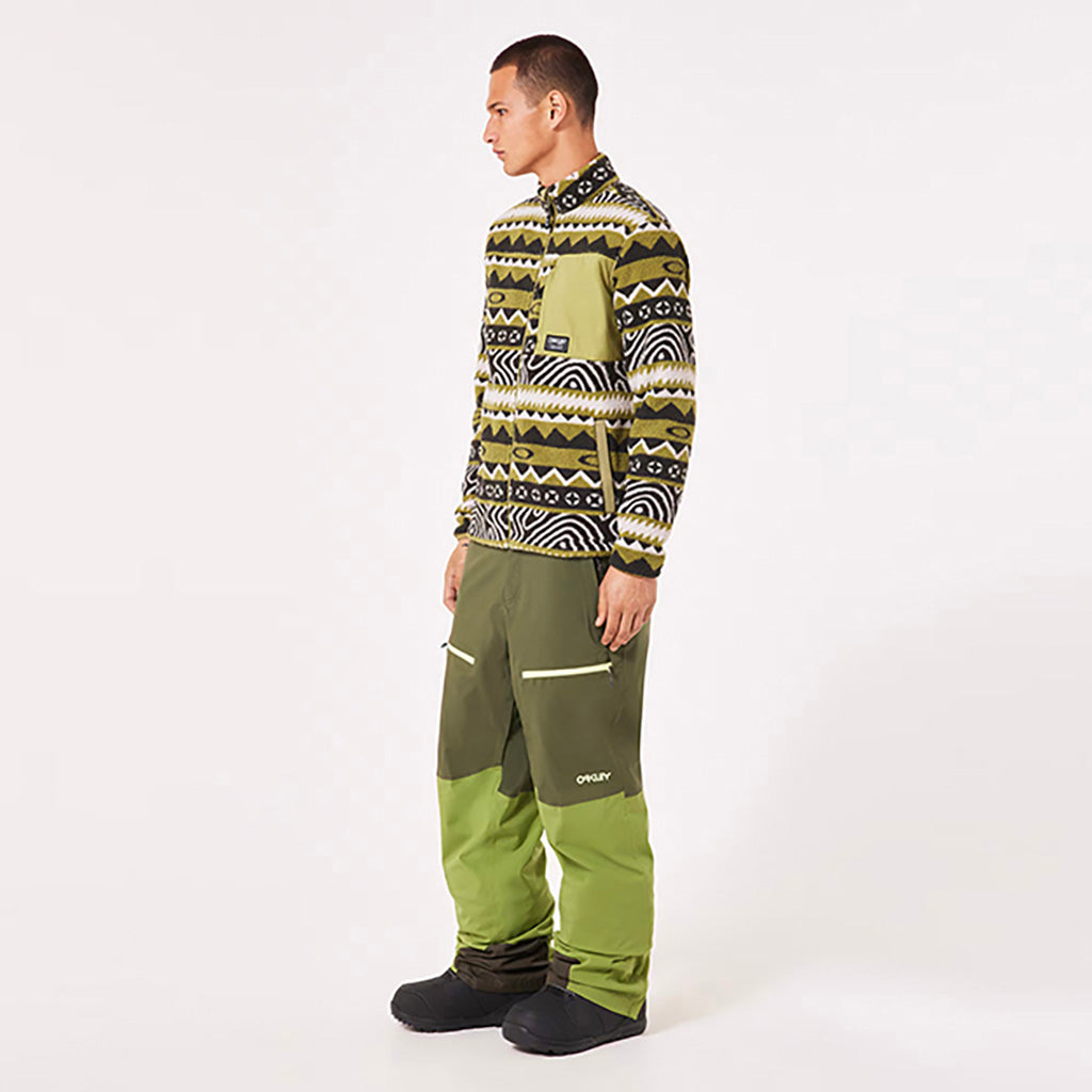 TNP Lined Shell 2.0 Skibukser i farven New Dark Brush/Fern set fra venstre side