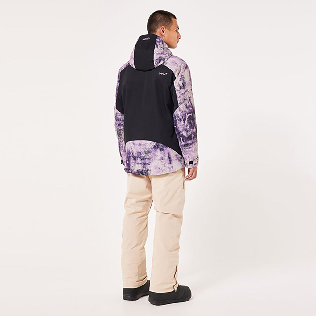 En Skijakke, Range RC 2.0 i farven Oxidation Print Lilac set bagfra