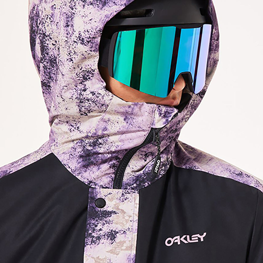 En Skijakke, Range RC 2.0 i farven Oxidation Print Lilac nærbillede