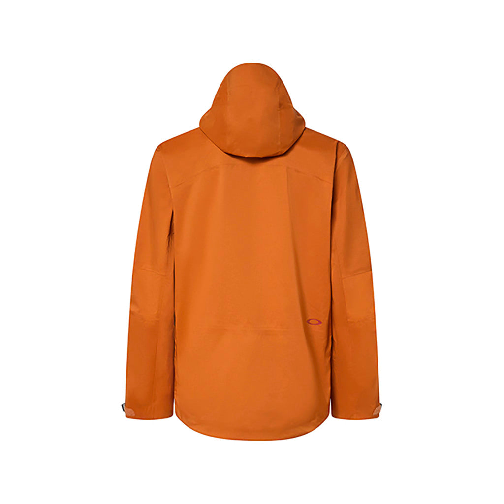 En Skijakke, TC Outpost RC Shell i farven Ginger set bagfra