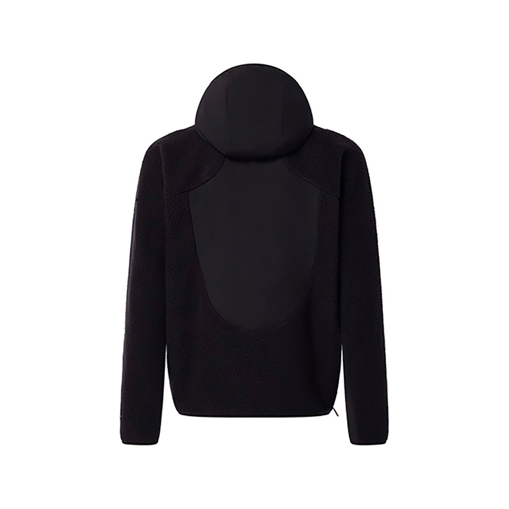 En Fleece, Latitude Flex Sherpa i farven sortout set bagfra