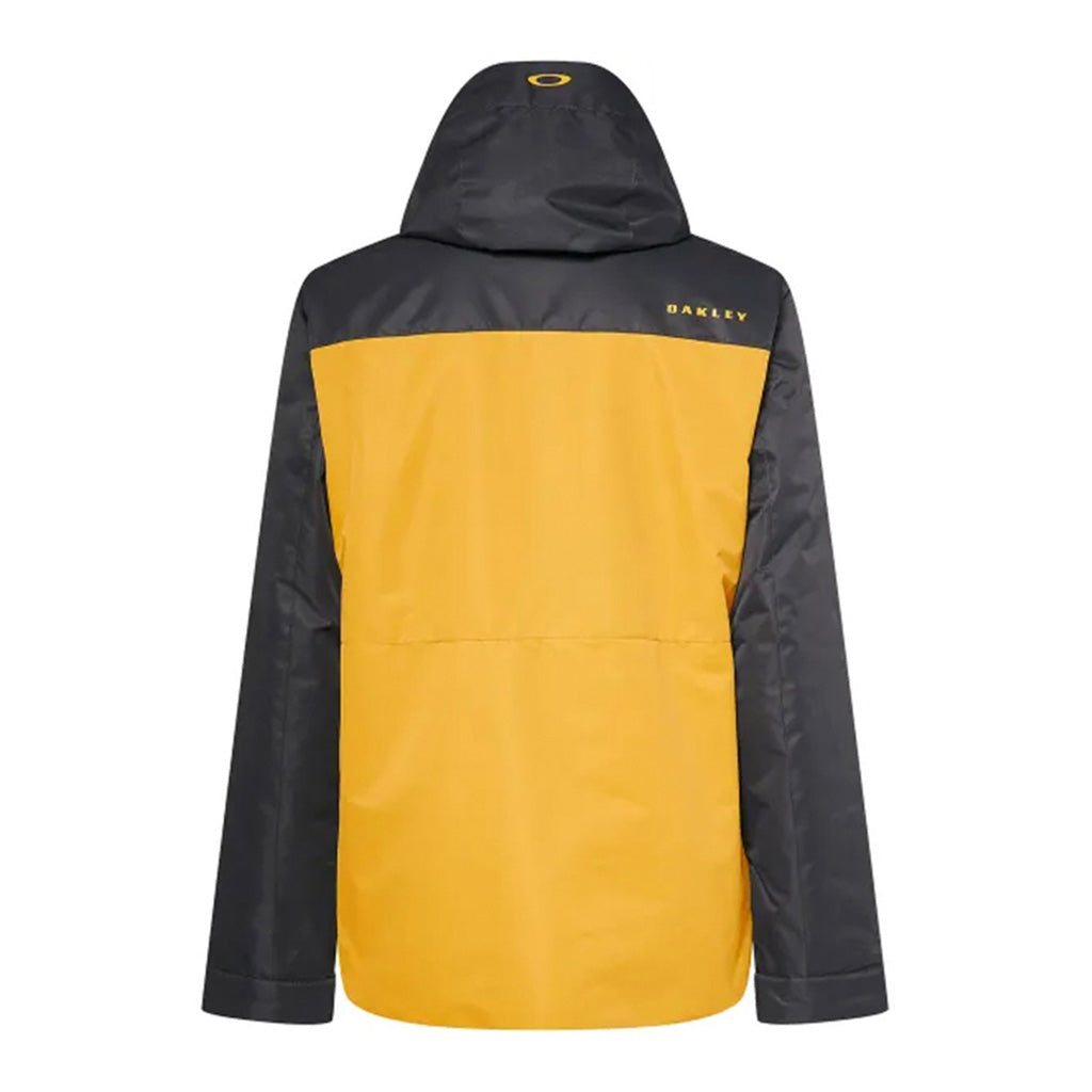 En Skijakke, Westview i farven sortout/Amber gul set bagfra