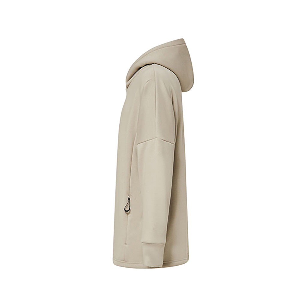FGL Slick Fleece Hoodie 2.7 i farven Desert Sand set fra siden