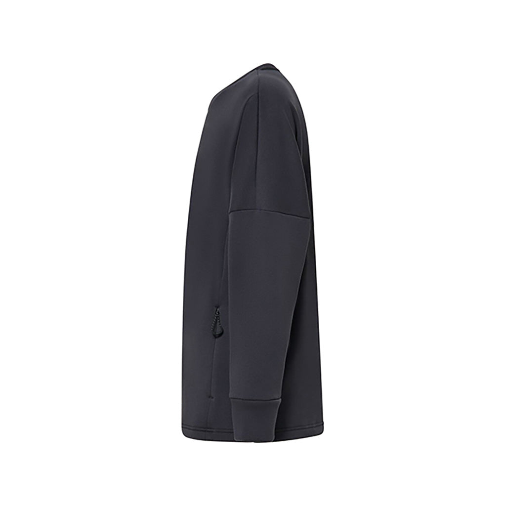 En Sweatshirt, FGL Slick Fleece Crew 2.7 i farven Phantom set fra venstre side