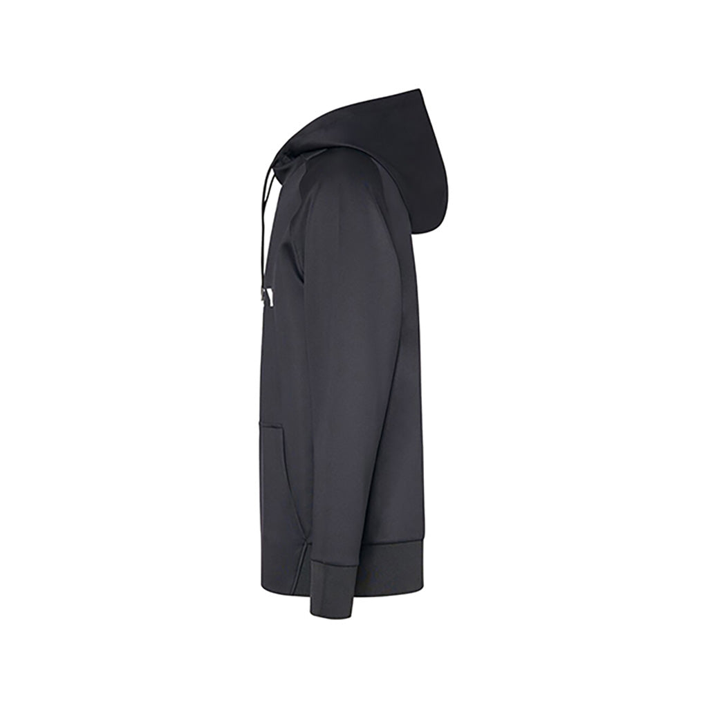 En Hoodie, Bark DWR Fleece i farven sortout set fra venstre side