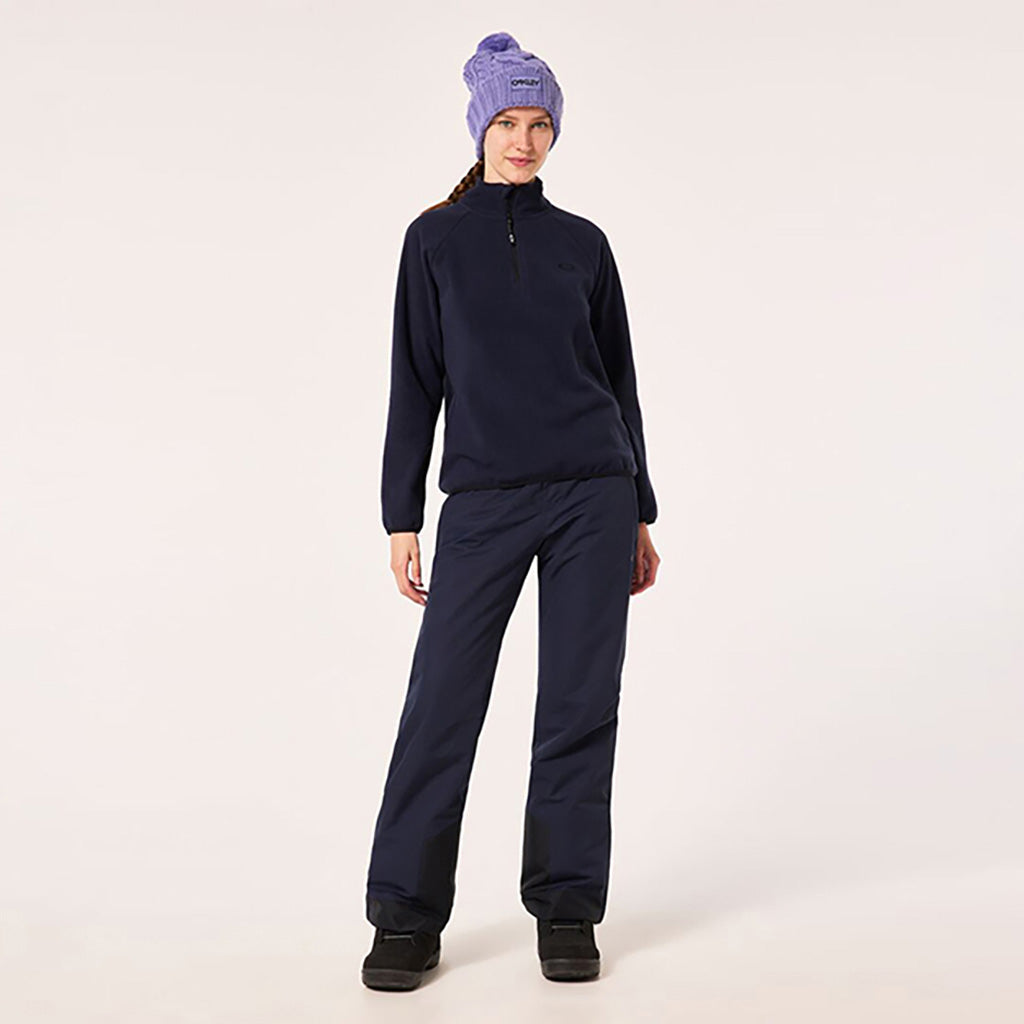 En Fleece, Ridge ½ Zip i farven Fathom set forfra