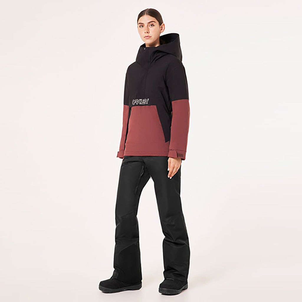 En Anorak, TNP TBT Insulated i farven sortout/Grenache set forfra på afstand