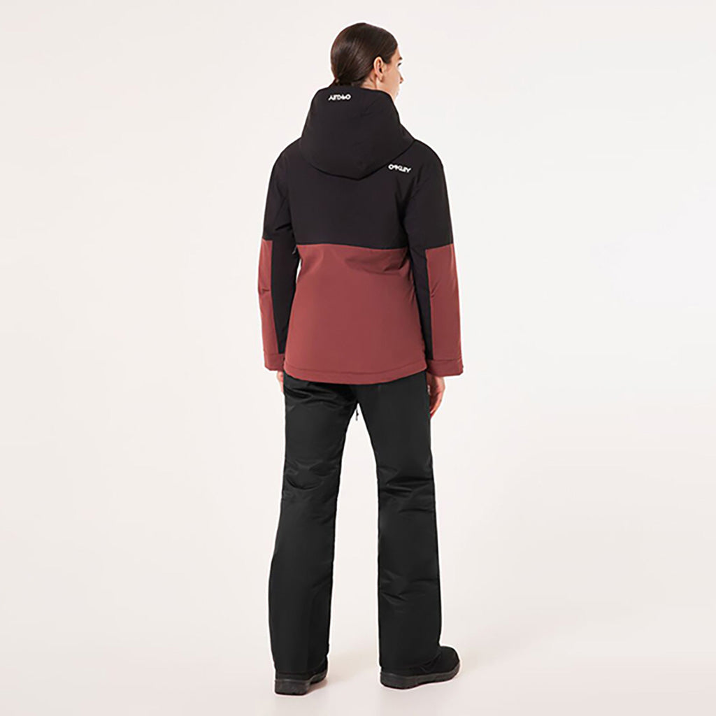 En Anorak, TNP TBT Insulated i farven sortout/Grenache set bagfra