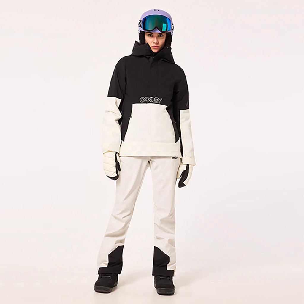 En Anorak, TNP TBT Insulated i farven Arctic hvid/sort set forfra