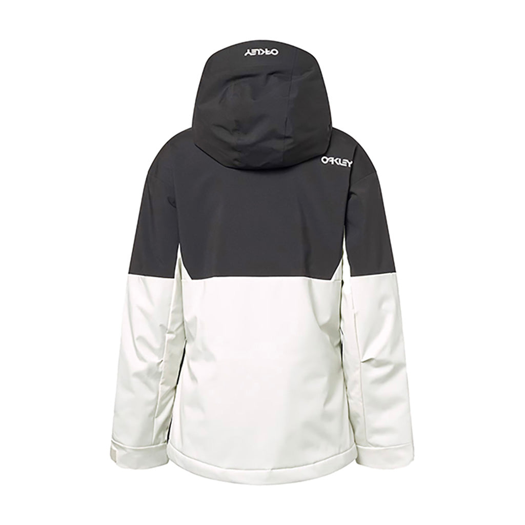 En Anorak, TNP TBT Insulated i farven Arctic hvid/sort set bagfra