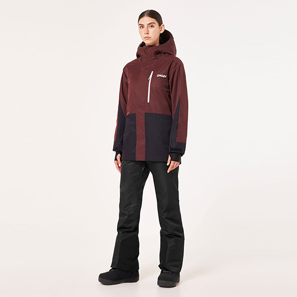 En Skijakke, TNP TBT Insulated i farven Grenache set forfra