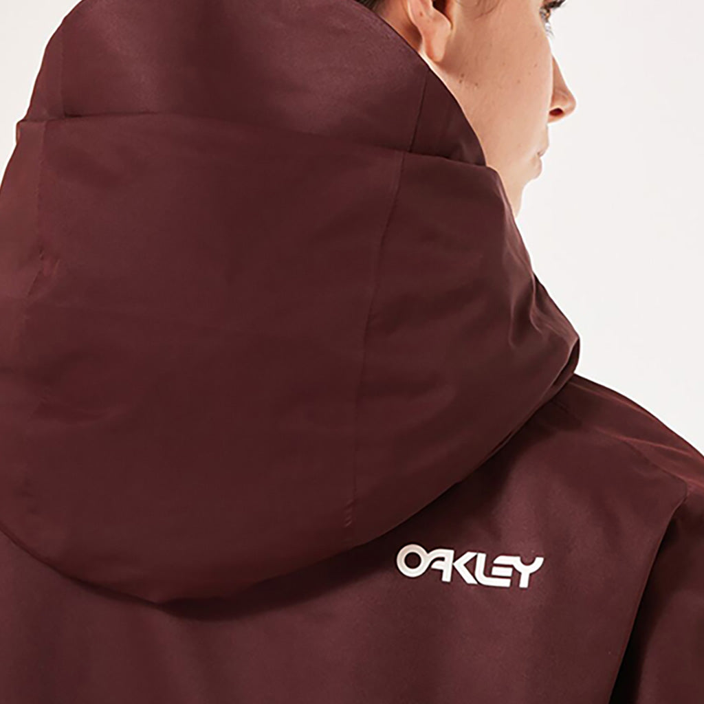 En Skijakke, TNP TBT Insulated i farven Grenache nærbillede