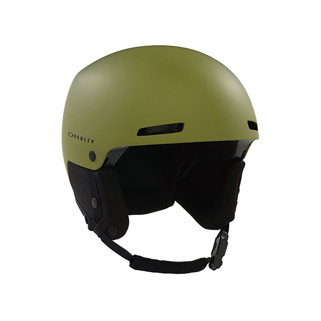 En Skihjelm, MOD1 Pro i farven Matte Fern set fra en skrå vinkel